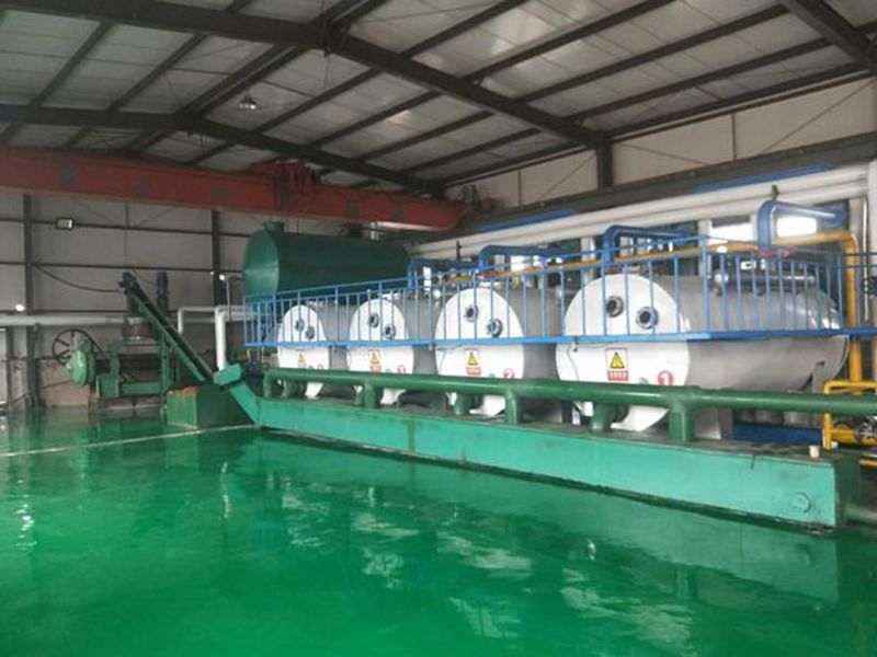 炉膛一体动物油熬练直烧锅